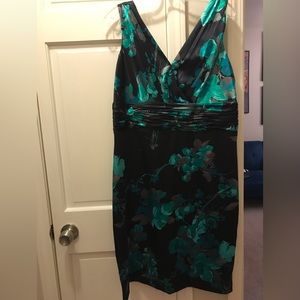 Evan Picone satin dress, size 16